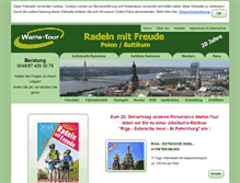 Tablet Screenshot of masuren-aktivurlaub.de
